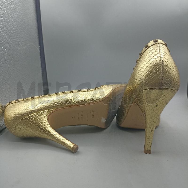 SCARPE DONNA JUST CAVALLI DORATO DECOLLETE | Mercatino dell'Usato Lamezia terme 5