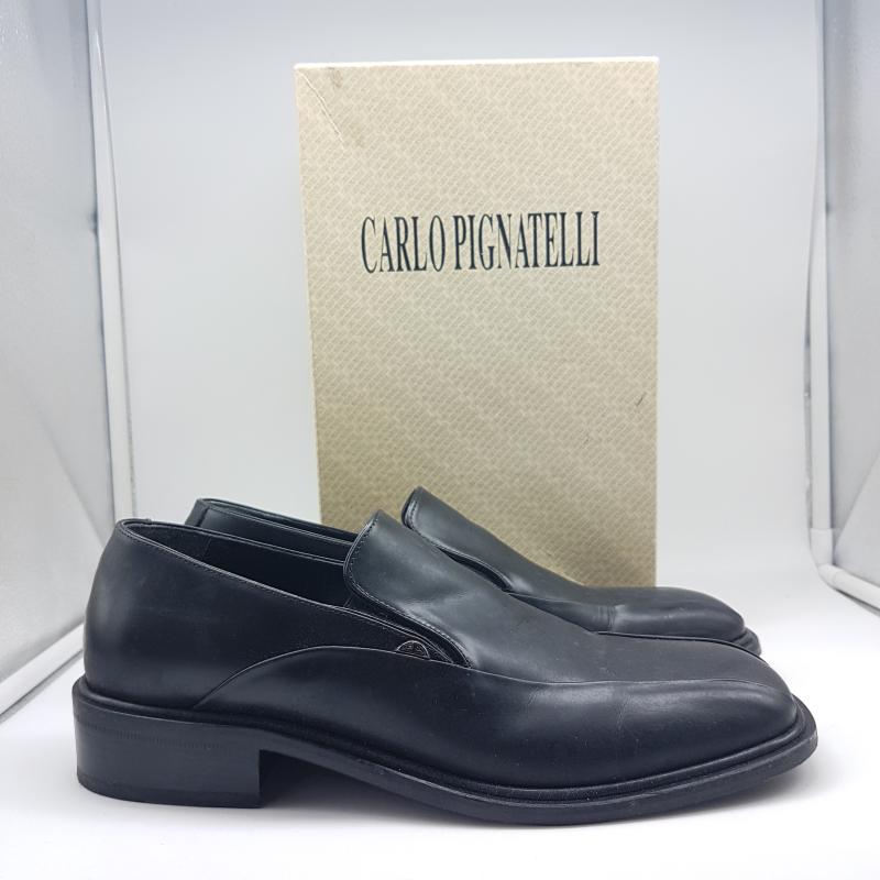 SCARPE UOMO CARLO PIGNATELLI NERO VERA PELLE | Mercatino dell'Usato Lamezia  terme