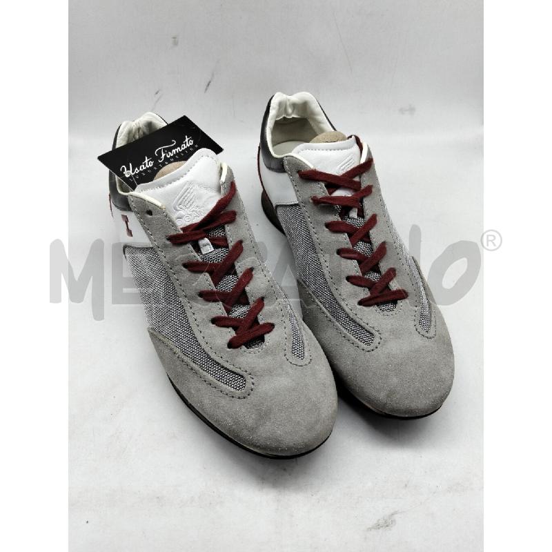 SCARPE UOMO HOGAN GRIGIP ROSSO SCAMO+ | Mercatino dell'Usato Lamezia terme 1
