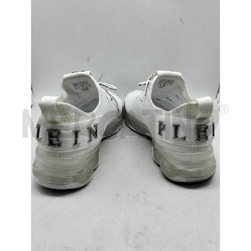 SCARPE UOMO PHILIPP PLEIN RUNNER BIANCO  | Mercatino dell'Usato Lamezia terme 2