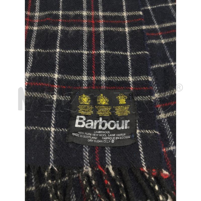 SCIARPA UOMO BARBOUR BLU SCOZZASE 100 LANA | Mercatino dell'Usato Lamezia terme 2