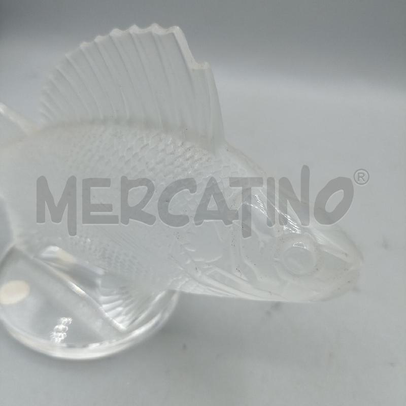SCULTURA PESCE LALIQUE FRANCIA CRISTALLO SATINATO | Mercatino dell'Usato Lamezia terme 2