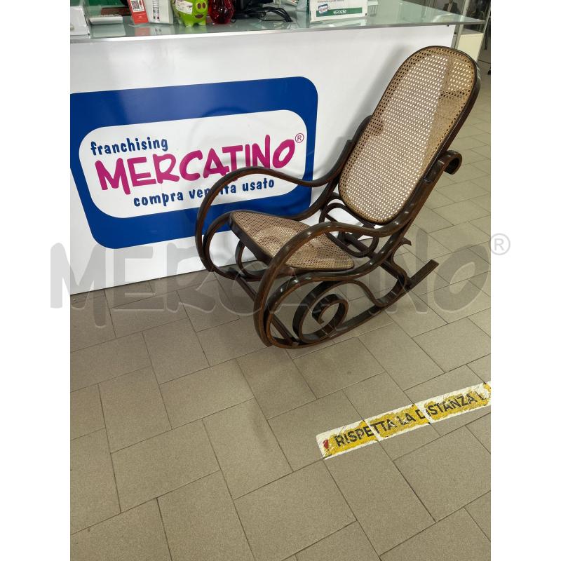 SEDIA DONDOLO SCHIENALE SEDUTA PAGLIA VIENNA  | Mercatino dell'Usato Lamezia terme 1