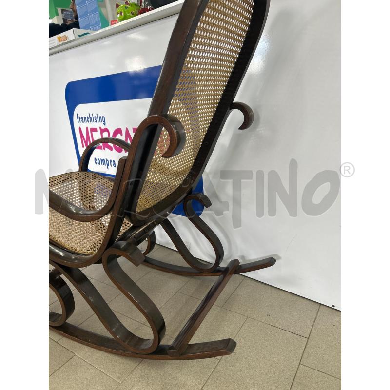 SEDIA DONDOLO SCHIENALE SEDUTA PAGLIA VIENNA  | Mercatino dell'Usato Lamezia terme 4