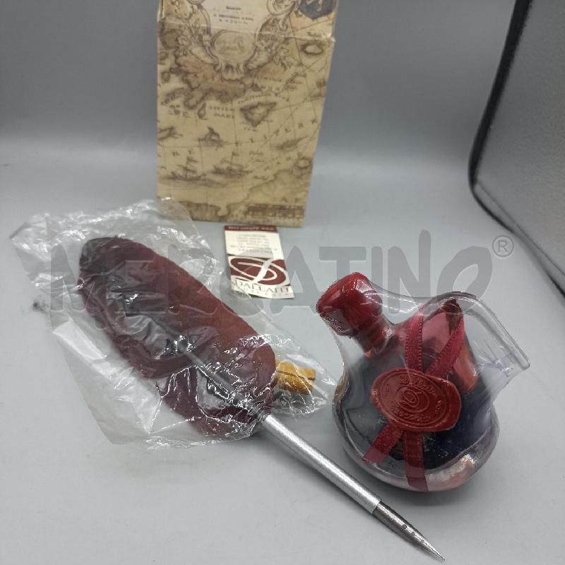 SET SCRITTURA DALLAITI TUSCANIA PIUMA BORDEAUX | Mercatino dell'Usato Lamezia terme 3