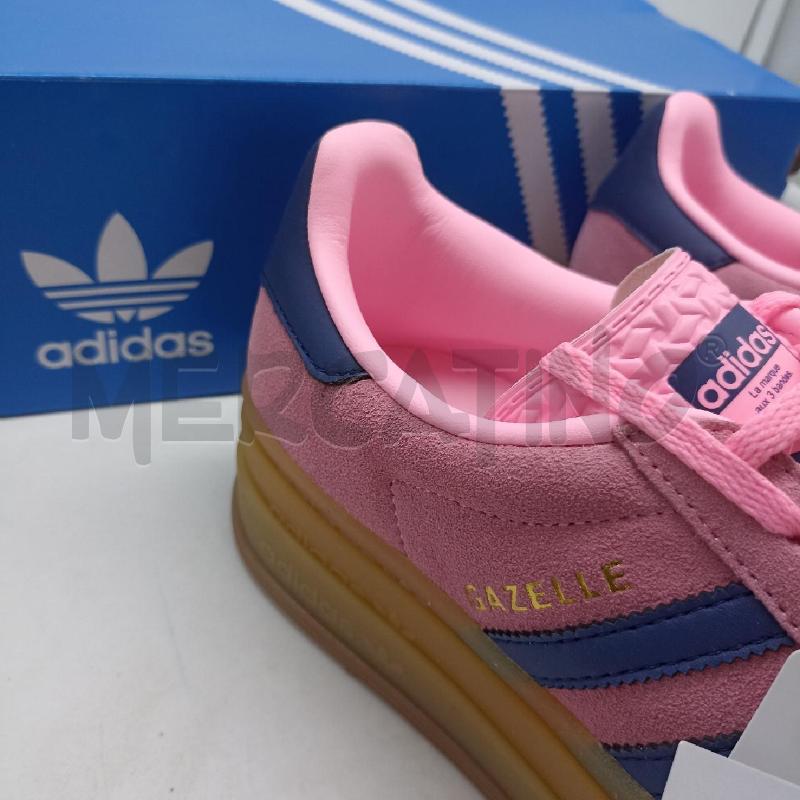 SNEAKERS DONNA ADIDAS GAZELLE ROSA STRISCE BLU NUOVO | Mercatino dell'Usato Lamezia terme 2