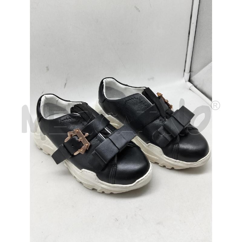 SNEAKERS DONNA PAULA CADEMARTORI NERO FIBBIE  | Mercatino dell'Usato Lamezia terme 4