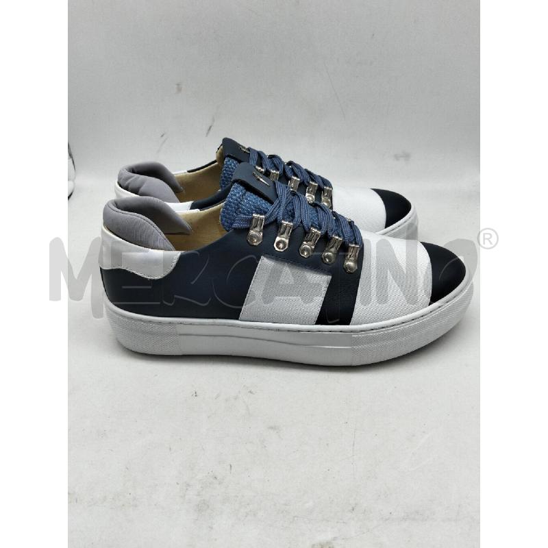 SNEAKERS UOMO 4 US CESARE PACIOTTI BIANCO BLU NUOVO | Mercatino dell'Usato Lamezia terme 2