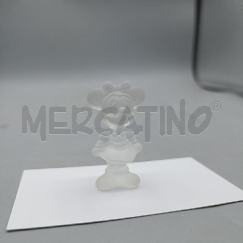 STATUINA VETRO MINNIE MOUSE DISNEY 4CM | Mercatino dell'Usato Lamezia terme 1