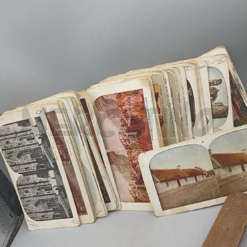 STEREOSCOPIO VINTAGE + CARTOLINE | Mercatino dell'Usato Lamezia terme 4