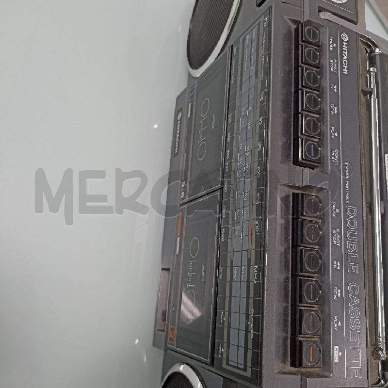 STEREO HITACHI TRK BOOMBOX NON TESTATO | Mercatino dell'Usato Lamezia terme 3