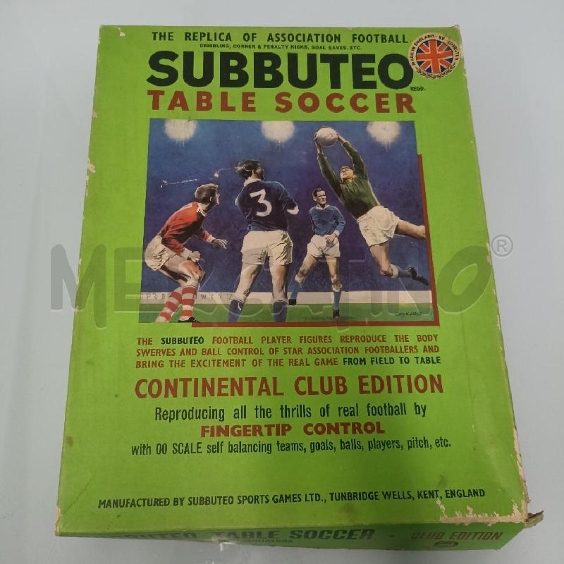 SUBBUTEO TABLE SOCCER COMPLETO | Mercatino dell'Usato Lamezia terme 1