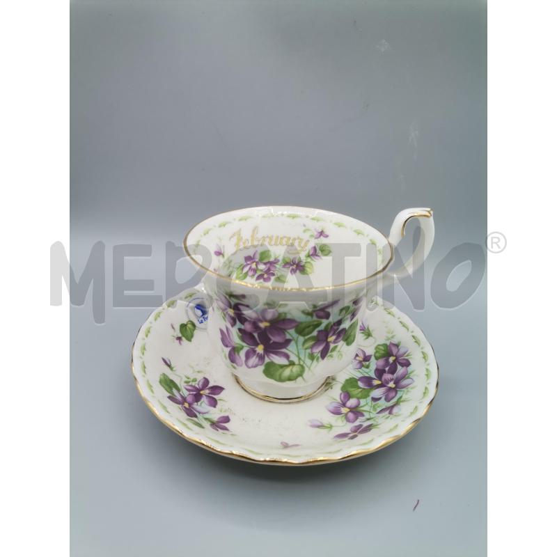 Tazza da tea Royal Albert, FEBBRAIO