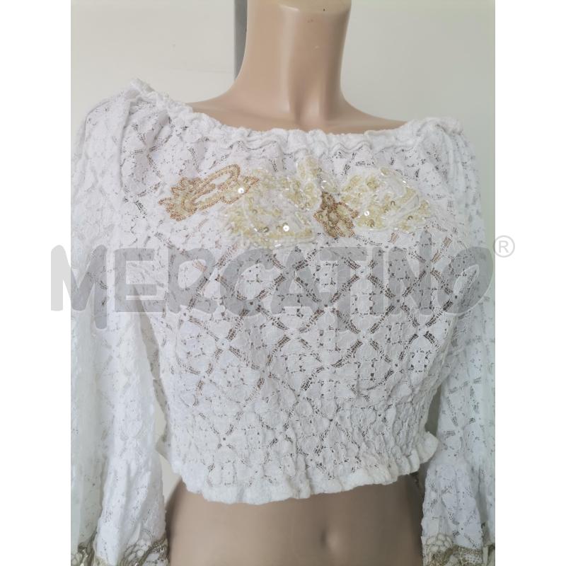 TOP ANTICA SARTORIA BIANCO PIZZO | Mercatino dell'Usato Lamezia terme 2