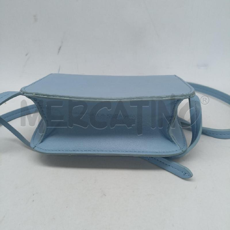 TRACOLLA DONNA TRUSSARDI CROSSOBODY AZZURRO  | Mercatino dell'Usato Lamezia terme 5