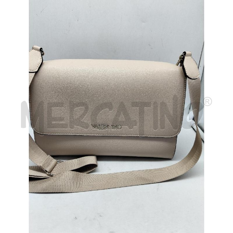 TRACOLLA DONNA VALENTINO BEIGE ECOPELLE | Mercatino dell'Usato Lamezia terme 1