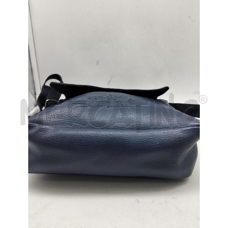 TRACOLLA UOMO HOGAN ECOPELLE BLU | Mercatino dell'Usato Lamezia terme 4