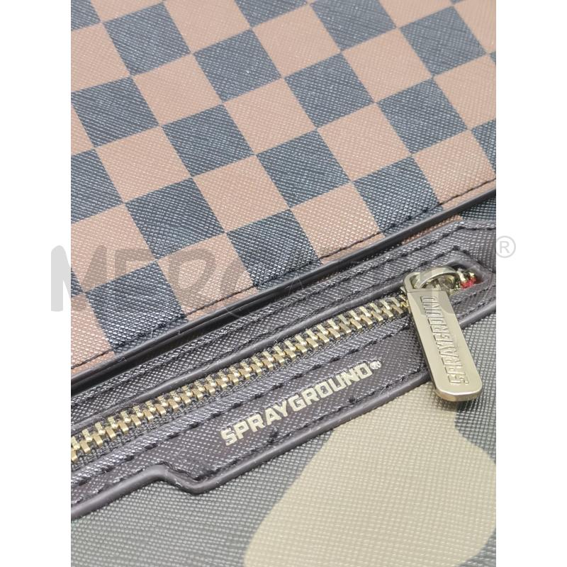 TRACOLLA UOMO SPRAYGROUND MARRONE NERO | Mercatino dell'Usato Lamezia terme 3