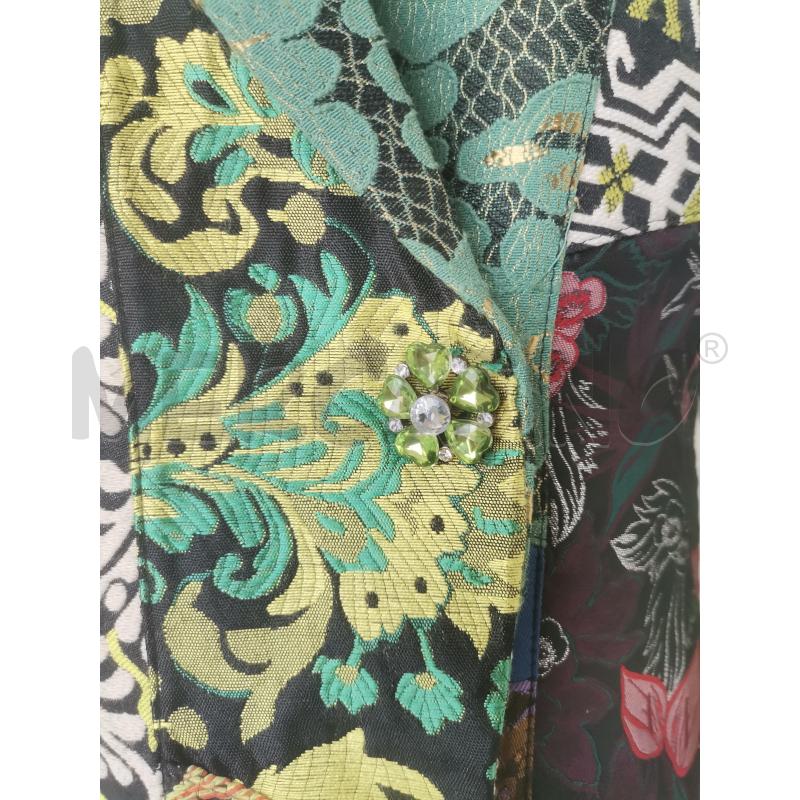 TRENCH DONNA DESIGUAL VERDE BIANCO | Mercatino dell'Usato Lamezia terme 3