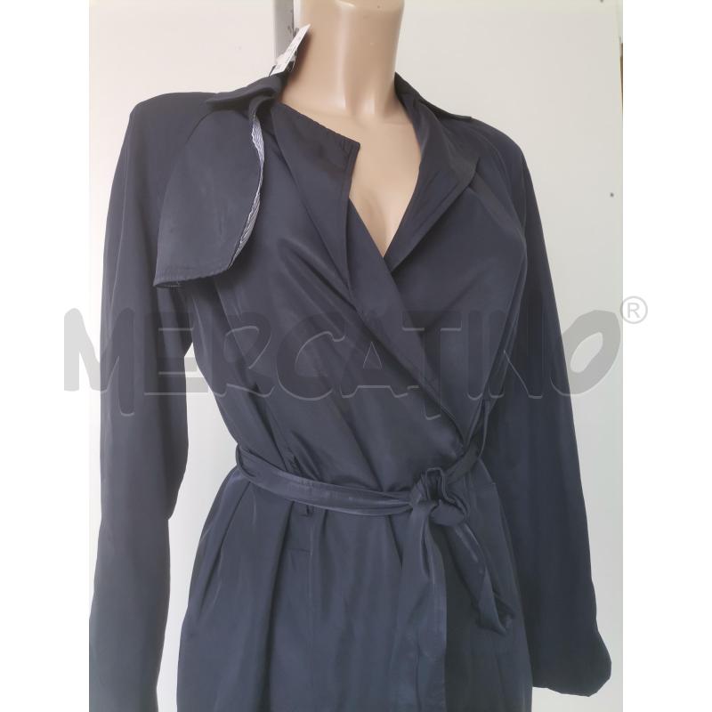 TRENCH DONNA ZARA BASIC BLU  | Mercatino dell'Usato Lamezia terme 2