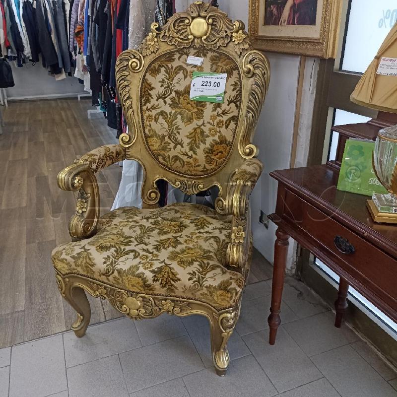 TRONO DORATO VENEZIANO | Mercatino dell'Usato Lamezia terme 4