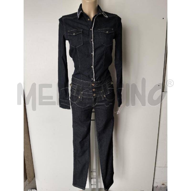TUTA DONNA JEANS LIU JO BLU STRASS  | Mercatino dell'Usato Lamezia terme 1