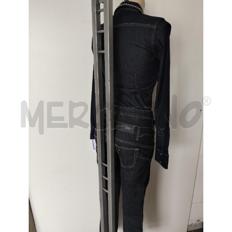 TUTA DONNA JEANS LIU JO BLU STRASS  | Mercatino dell'Usato Lamezia terme 3