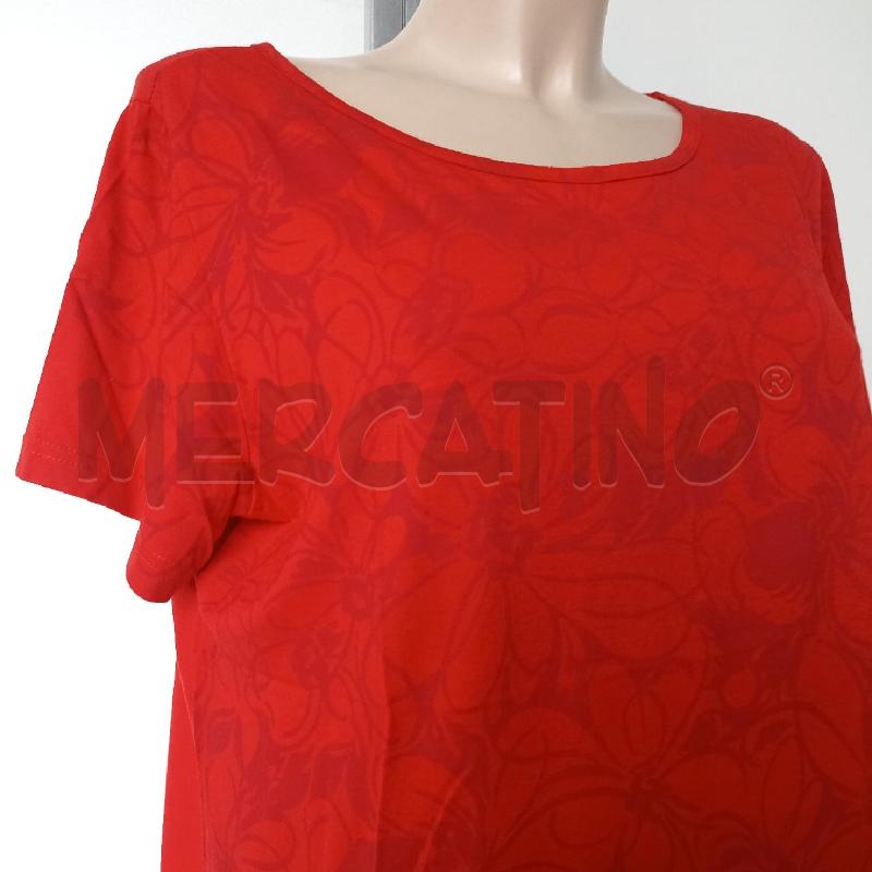 T SHIRT DONNA GAIA LIFE ROSSO  | Mercatino dell'Usato Lamezia terme 2