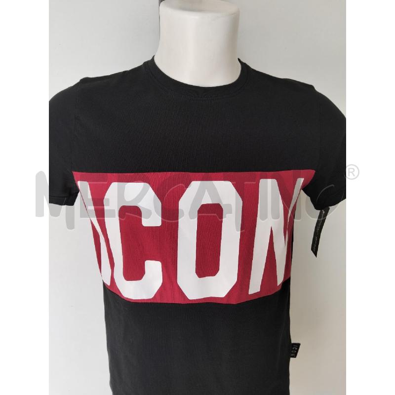 T SHIRT UOMO ICON NERO  MEZZA MANICA | Mercatino dell'Usato Lamezia terme 2