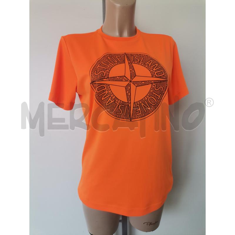 T SHIRT UOMO STONE ISLAND ARANCIONE NUOVO | Mercatino dell'Usato Lamezia terme 1