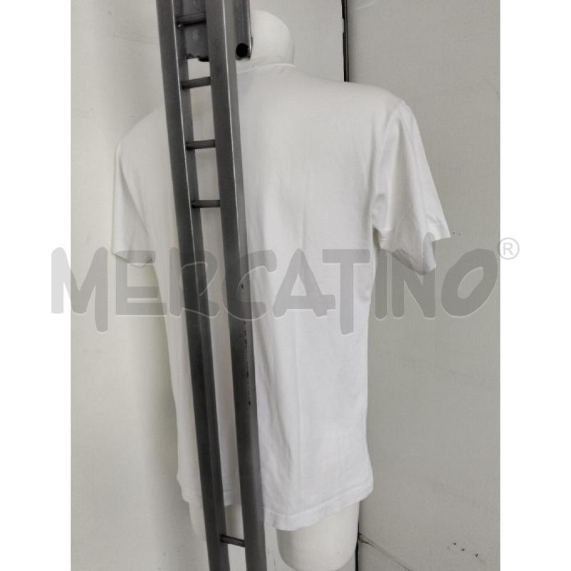 T SHIRT UOMO VERSACE JEANS COUTURE BIANCO STAMPA NERO | Mercatino dell'Usato Lamezia terme 3