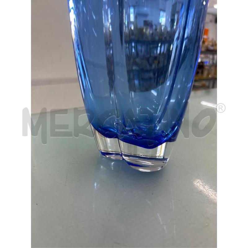 VASO FINE GLASS LUDWIG BLU FATTO A MANO H 30 CM | Mercatino dell'Usato Lamezia terme 3