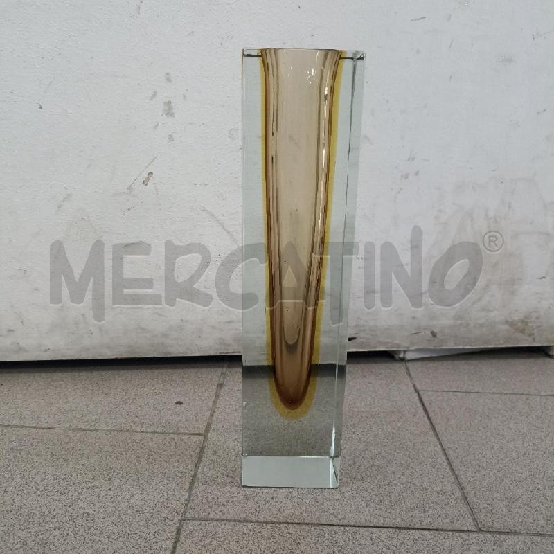 VASO MURANO VINTAGE MARRONE CHIARO | Mercatino dell'Usato Lamezia terme 3