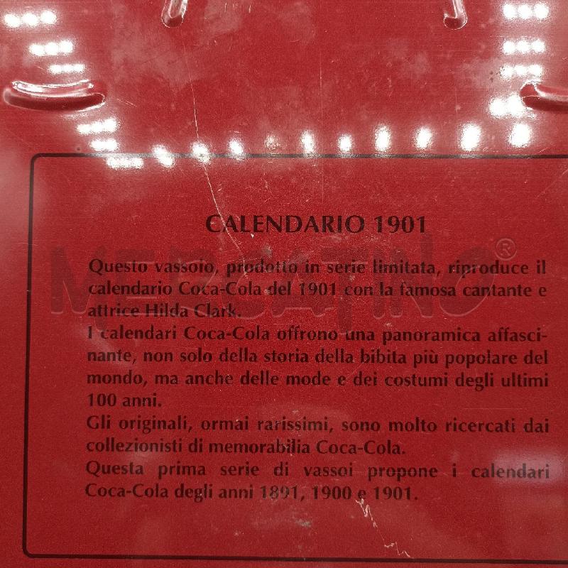 VASSOIO COCA COLA LATTA ROSSO | Mercatino dell'Usato Lamezia terme 3