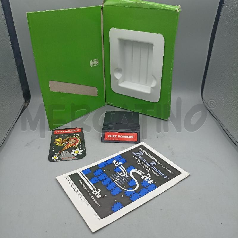 VIDEO GIOCO BUZZ BOMBERS INTELLIVISION MATTEL | Mercatino dell'Usato Lamezia terme 2
