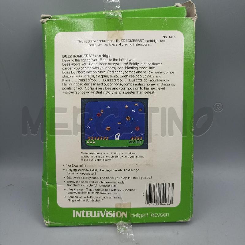 VIDEO GIOCO BUZZ BOMBERS INTELLIVISION MATTEL | Mercatino dell'Usato Lamezia terme 3