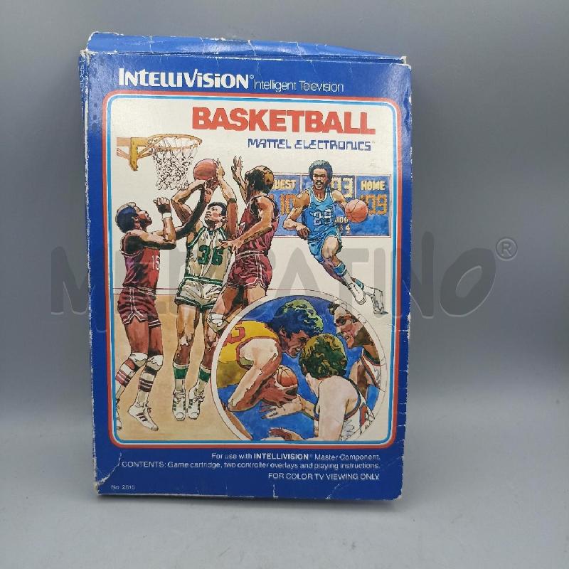VIDEO GIOCO NBA BASKETBALL INTELLIVISION MATTEL | Mercatino dell'Usato Lamezia terme 1