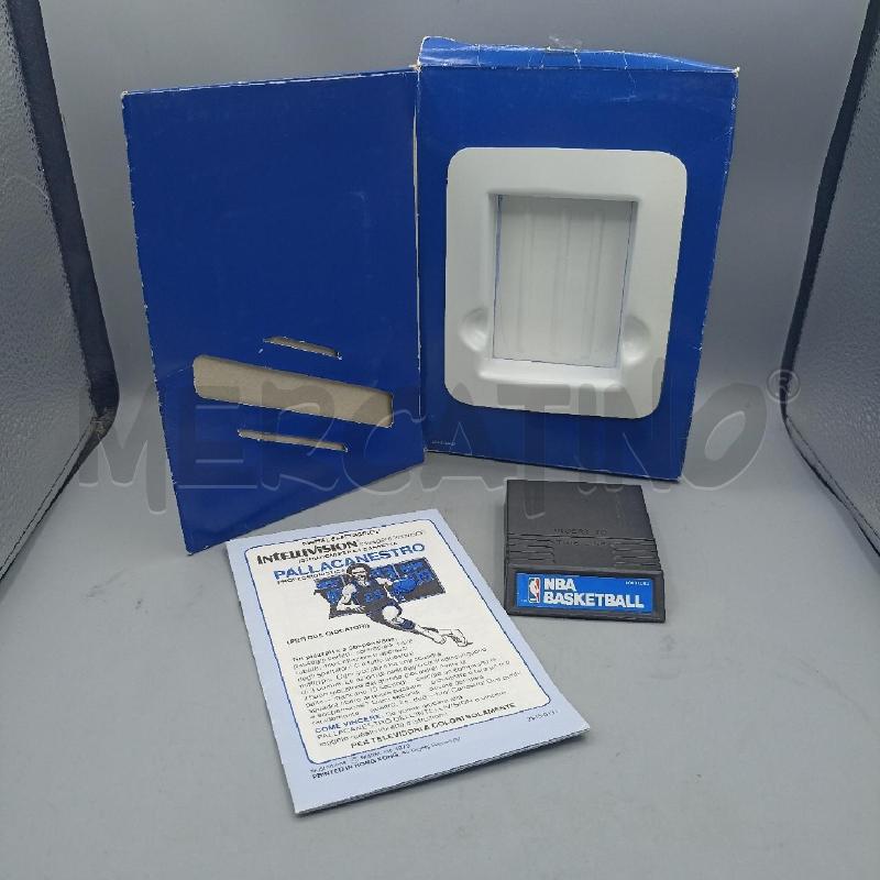 VIDEO GIOCO NBA BASKETBALL INTELLIVISION MATTEL | Mercatino dell'Usato Lamezia terme 2