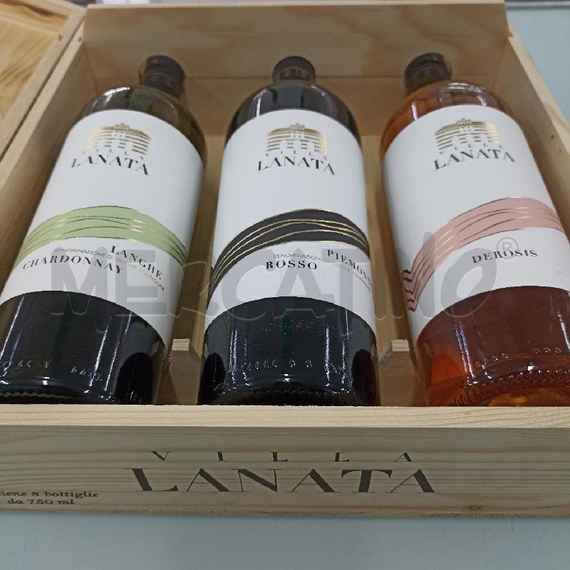 VINO DA ESPOSIZIONE 3 BOTTIGLIE COFANETTO VILLA LANATA | Mercatino dell'Usato Lamezia terme 2