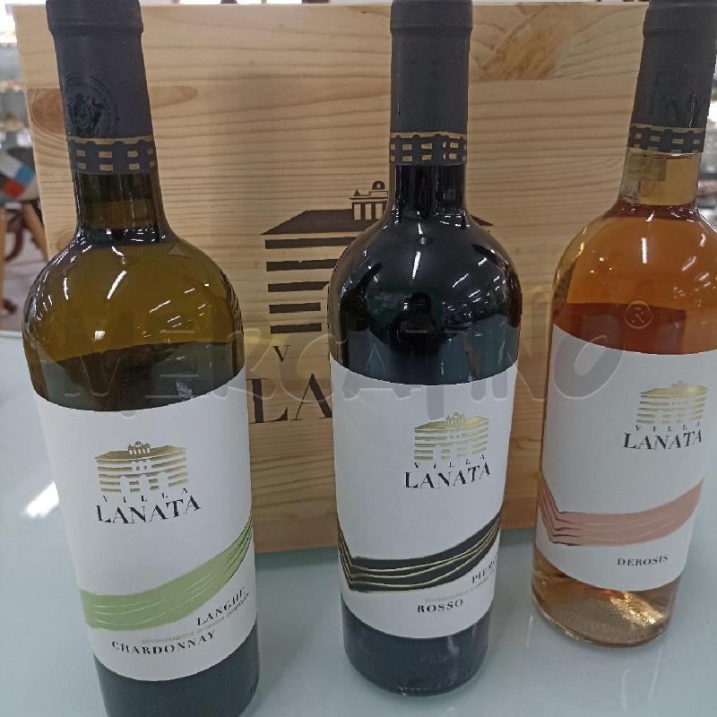 VINO DA ESPOSIZIONE 3 BOTTIGLIE COFANETTO VILLA LANATA | Mercatino dell'Usato Lamezia terme 3