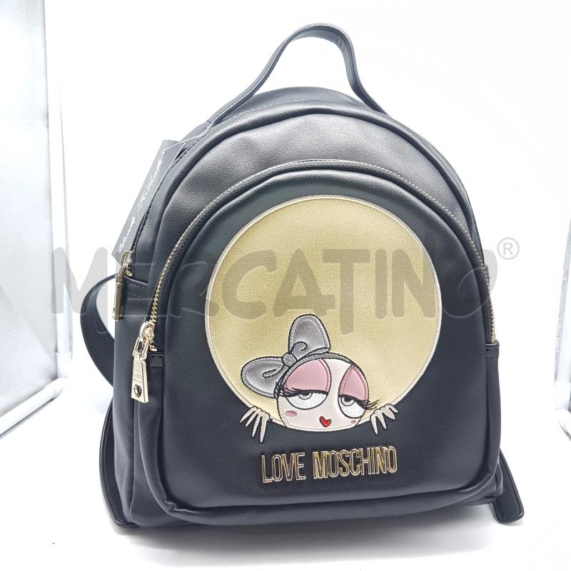 LOVE MOSCHINO Zainetto donna nero | Quellogiusto Shop online