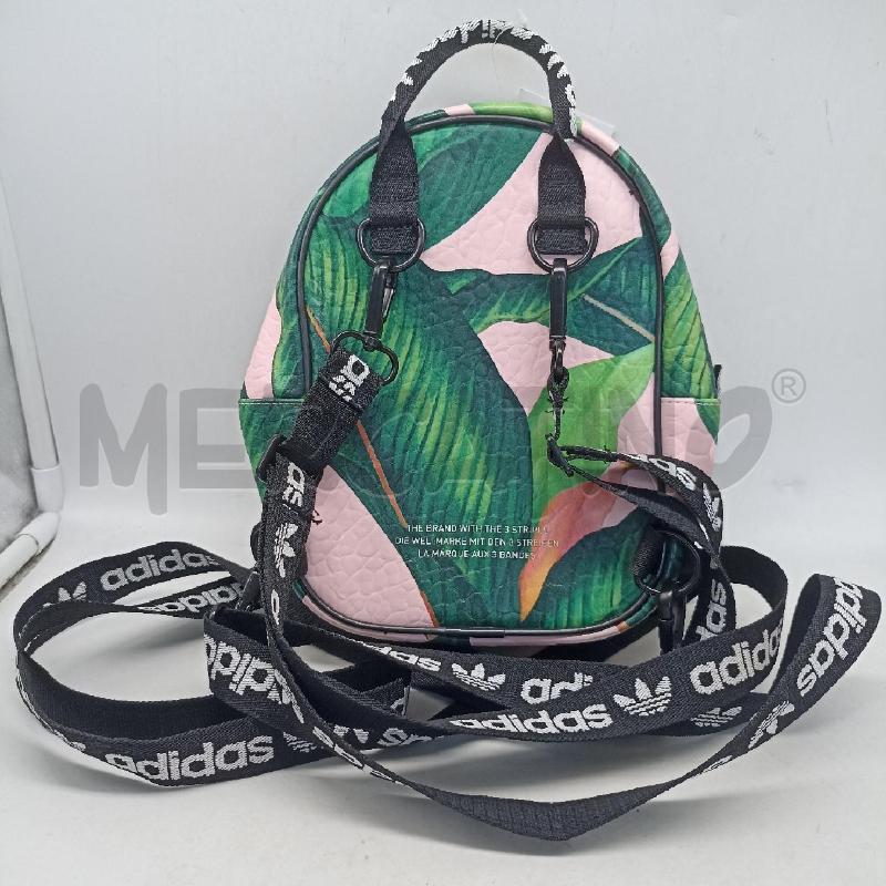 ZAINO DONNA ADIDAS VERDE ROSA FOGLIE MODELLO PICCOLO | Mercatino dell'Usato Lamezia terme 3