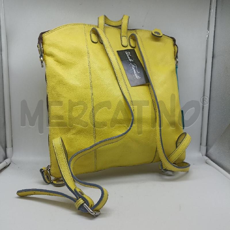ZAINO DONNA GABS GIALLO VERA PELLE | Mercatino dell'Usato Lamezia terme 2