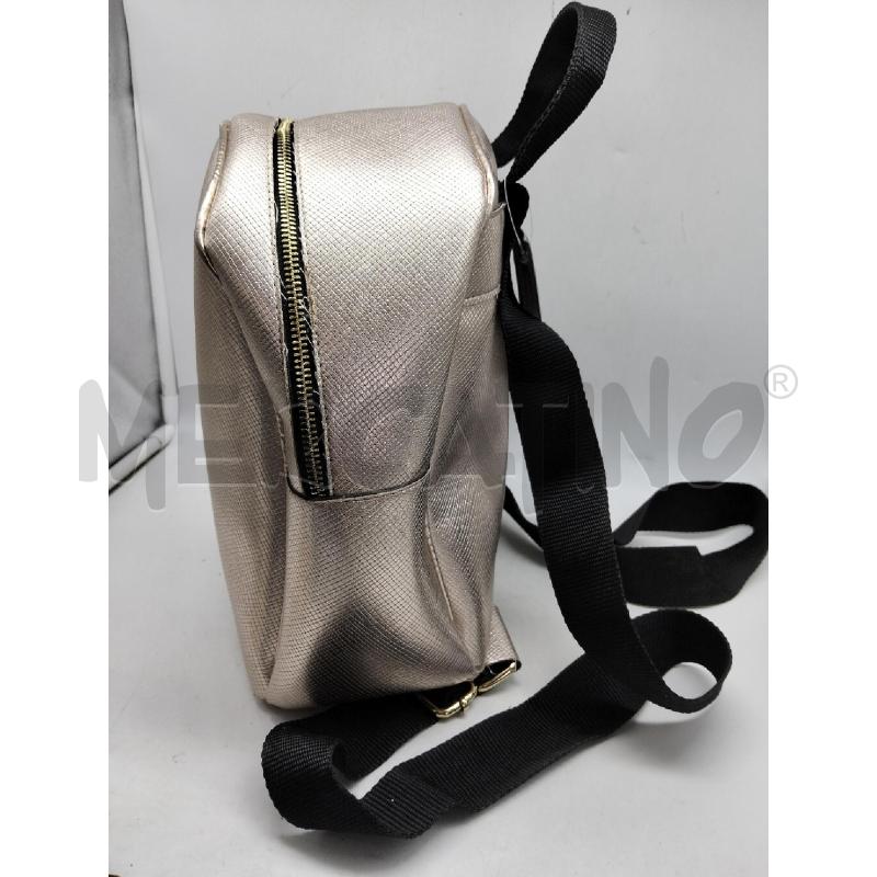 ZAINO DONNA INTREND BEIGE ROSA LUREX  | Mercatino dell'Usato Lamezia terme 3