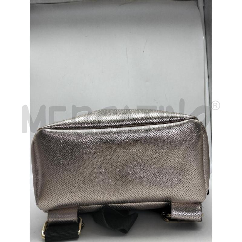 ZAINO DONNA INTREND BEIGE ROSA LUREX  | Mercatino dell'Usato Lamezia terme 4
