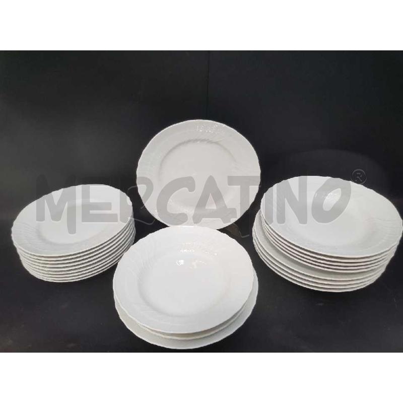 18 PIATTI RICHARD GINORI CERAMICA BIANCA VECCHIO GINORI  | Mercatino dell'Usato Cesena 2