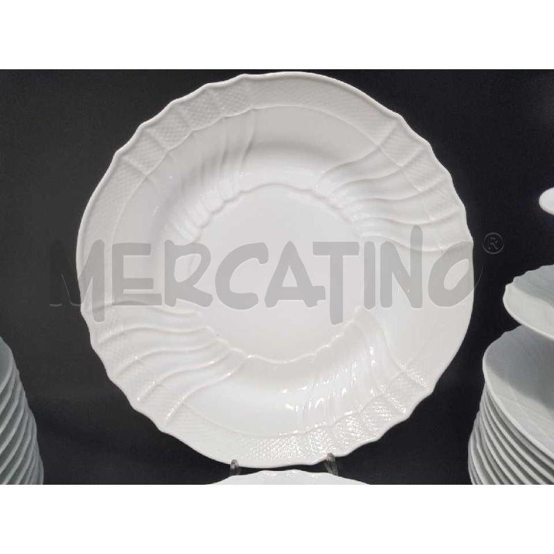 38 PIATTI RICHARD GINORI SERIE VECCHIA GINORI CERAMICA E DECORO BIANCO | Mercatino dell'Usato Cesena 4