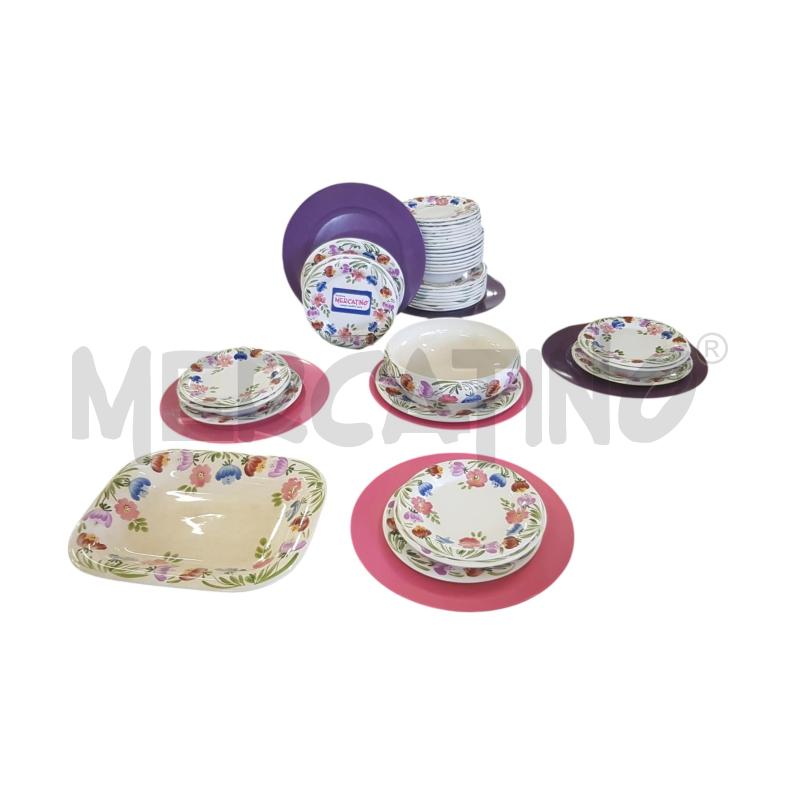39 PIATTI RICHARD GINORI CERAMICA DECORO FIORE | Mercatino dell'Usato Cesena 1