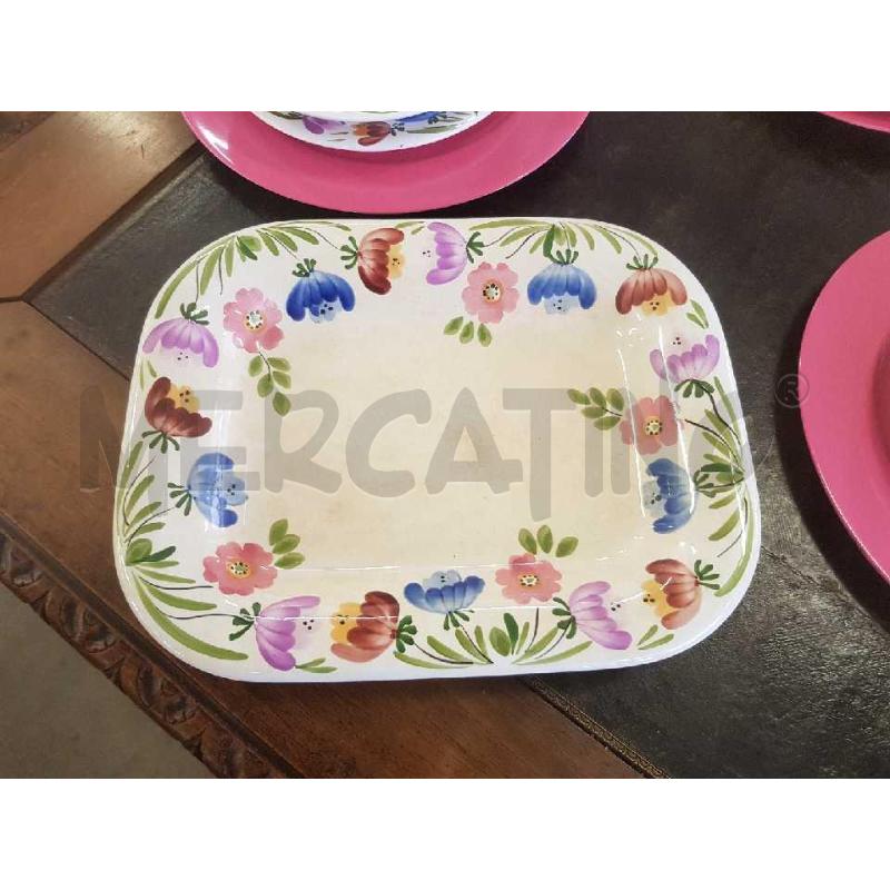 39 PIATTI RICHARD GINORI CERAMICA DECORO FIORE | Mercatino dell'Usato Cesena 4