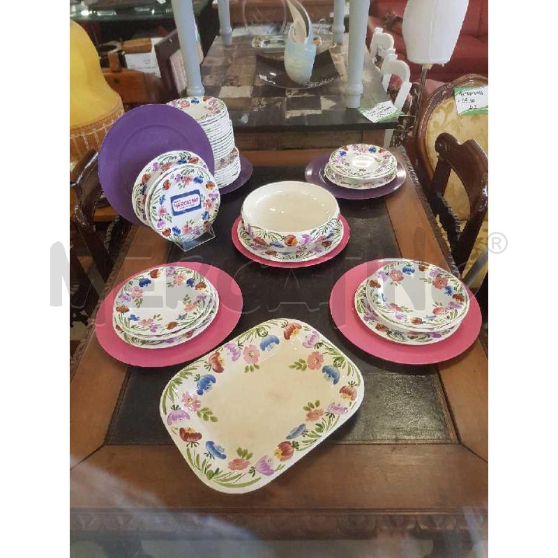 39 PIATTI RICHARD GINORI CERAMICA DECORO FIORE | Mercatino dell'Usato Cesena 5